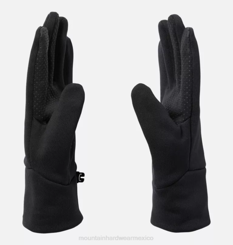 hombres accesorios negro Mountain Hardwear guante de estímulo de estiramiento de potencia 84RX368 - Image 2