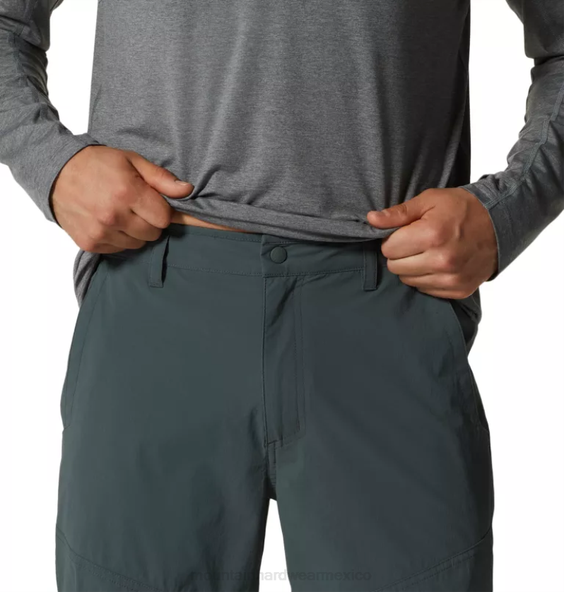 hombres fondos abeto negro Mountain Hardwear pantalón de trekking cuenca 84RX155 - Image 4