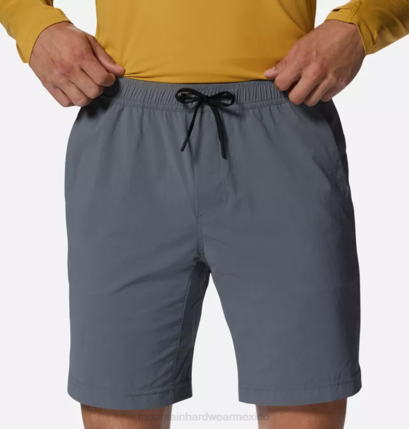 hombres fondos gris aluminio Mountain Hardwear pantalón corto para lavabo 84RX167 - Image 3