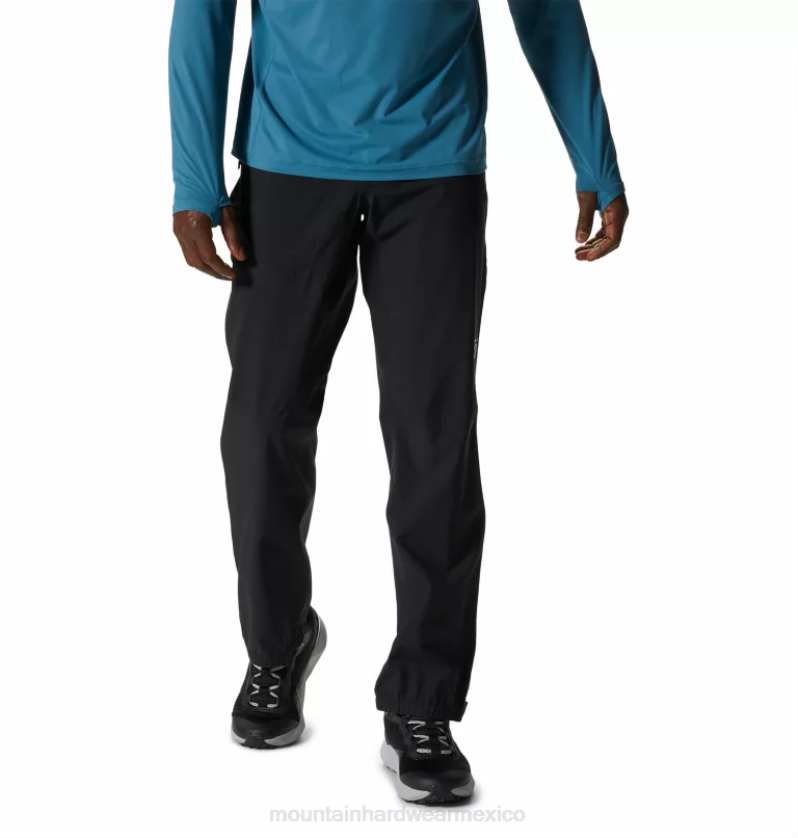 hombres_fondos_negro_mountain_hardwear_pantalon_ozonico_elastico_84rx255.png hombres fondos negro Mountain Hardwear pantalón ozónico elástico 84RX255 - Image 1