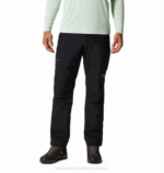 hombres fondos negro Mountain Hardwear pantalón paclite de exposición/2 gore-tex 84RX133