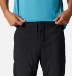 hombres fondos negro Mountain Hardwear pantalón trail sender 84RX284 - Image 3