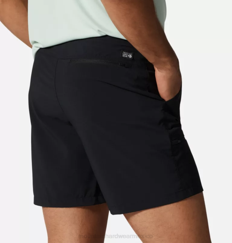 hombres fondos negro Mountain Hardwear sendero del remitente corto 84RX288 - Image 4