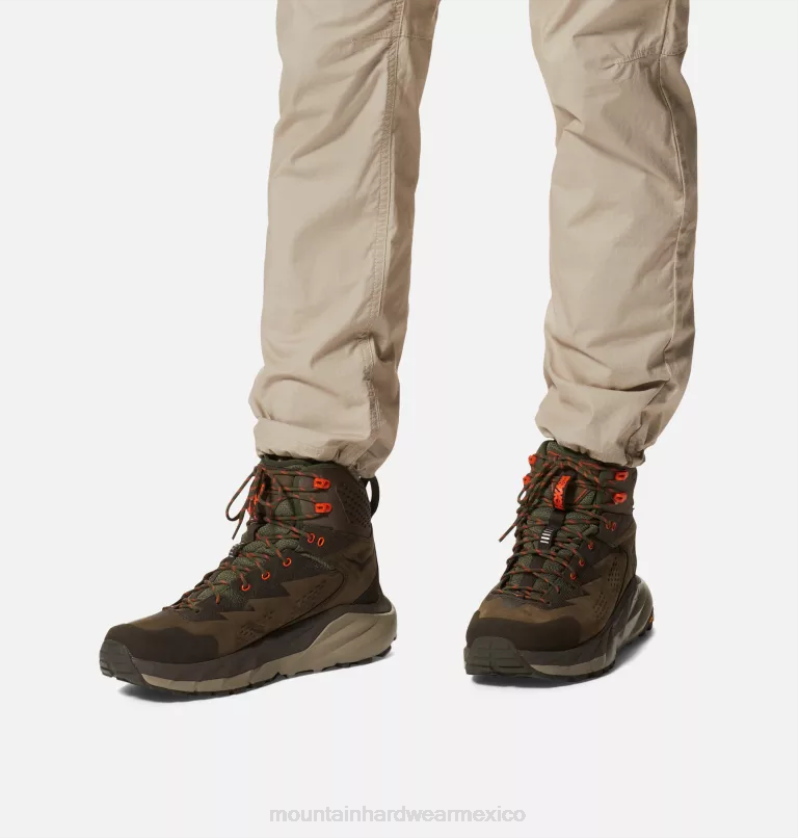 hombres fondos páramos Mountain Hardwear pantalones con cinturón j tree 84RX175 - Image 6