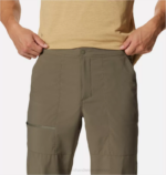 hombres fondos piedra verde Mountain Hardwear pantalón trail sender 84RX283 - Image 2