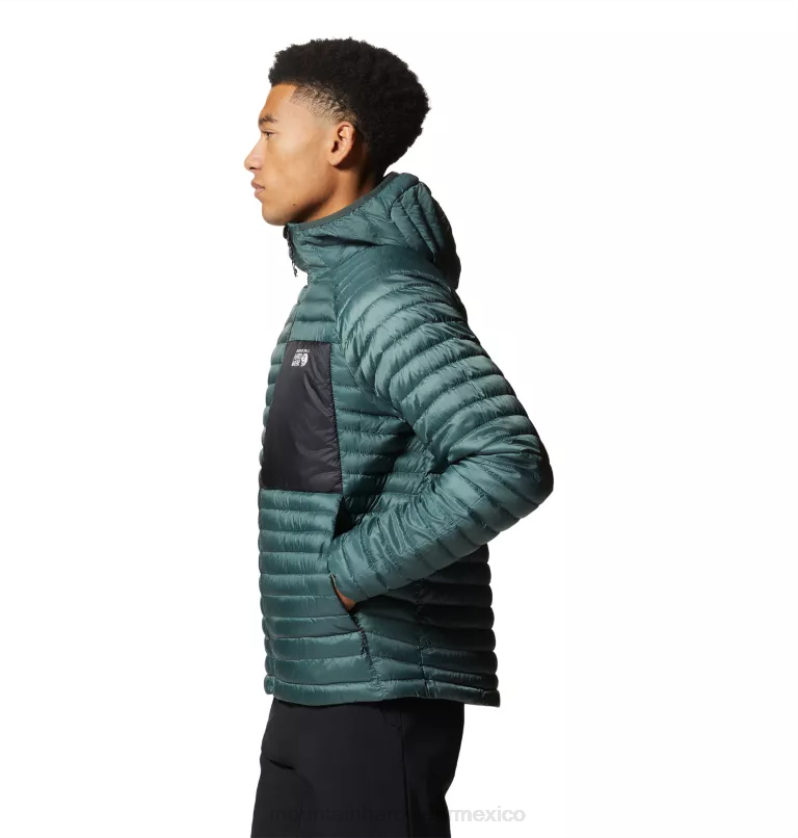 hombres tapas abeto negro Mountain Hardwear sudadera con capucha alpintur 84RX315 - Image 3