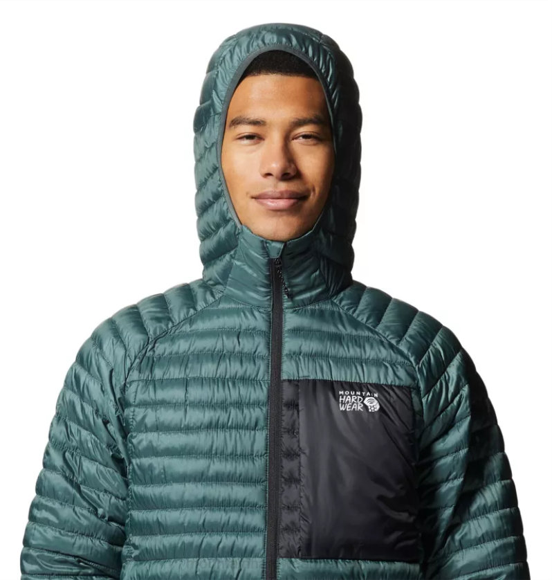 hombres tapas abeto negro Mountain Hardwear sudadera con capucha alpintur 84RX315 - Image 4