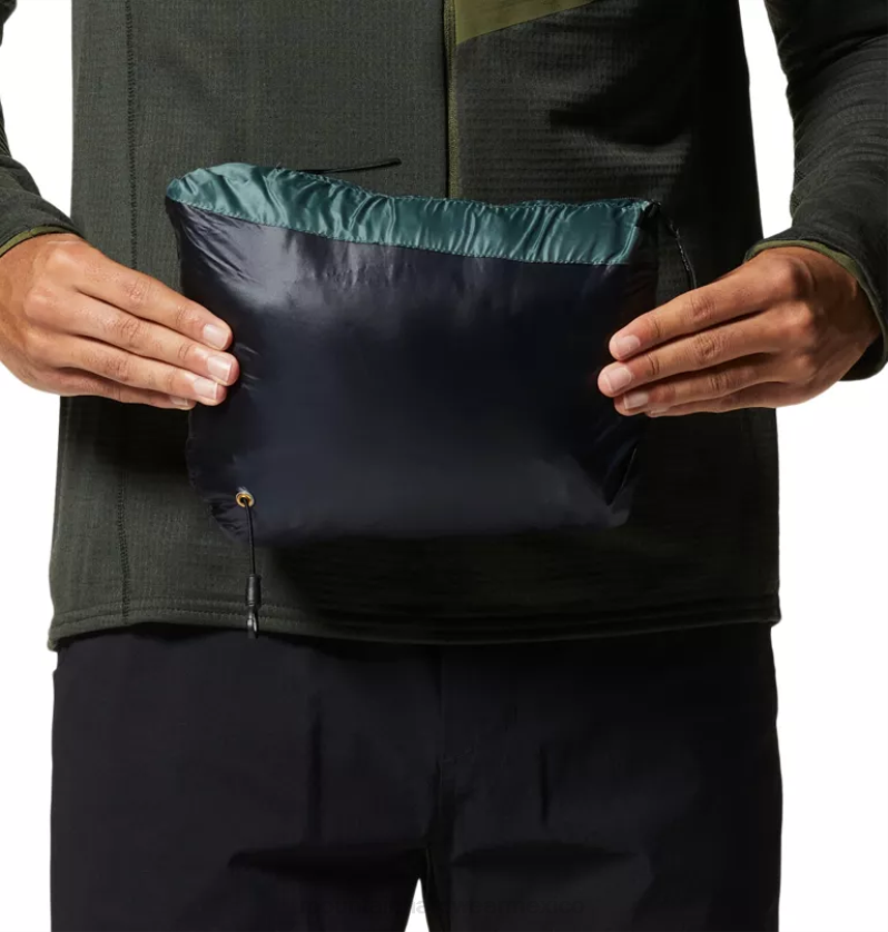 hombres tapas abeto negro Mountain Hardwear sudadera con capucha alpintur 84RX315 - Image 7