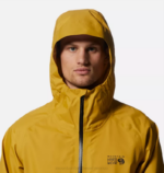 hombres tapas amarillo desierto Mountain Hardwear chaqueta umbral 84RX256 - Image 4