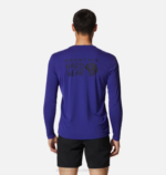 hombres tapas azul pequeño Mountain Hardwear tecnología malvada de manga larga 84RX219 - Image 2