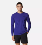 hombres tapas azul pequeño Mountain Hardwear tecnología malvada de manga larga 84RX219