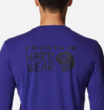 hombres tapas azul pequeño Mountain Hardwear tecnología malvada de manga larga 84RX219 - Image 4