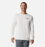 hombres tapas Banco de niebla Mountain Hardwear logo mhw en una caja de manga larga 84RX342