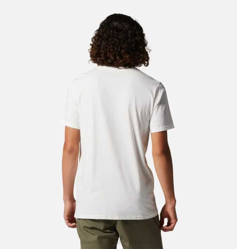 hombres tapas Banco de niebla Mountain Hardwear manga corta con logo mhw 84RX464 - Image 2