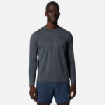 hombres tapas Brezo de tormenta oscura Mountain Hardwear bloqueador solar manga larga 84RX207