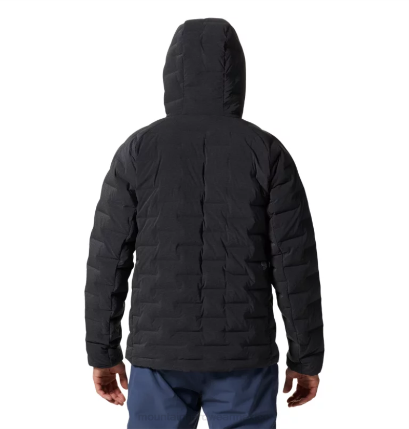 hombres tapas Brezo de tormenta oscura Mountain Hardwear sudadera con capucha estirable 84RX19 - Image 2