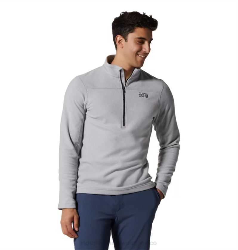 hombres tapas brezo glaciar Mountain Hardwear microchill 2.0 1/2 cremallera 84RX389 - Image 5