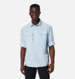 hombres tapas cambray azul Mountain Hardwear camisa de manga larga cañón 84RX325 - Image 6