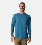 hombres tapas caspio Mountain Hardwear mhw logo en la espalda manga larga 84RX351