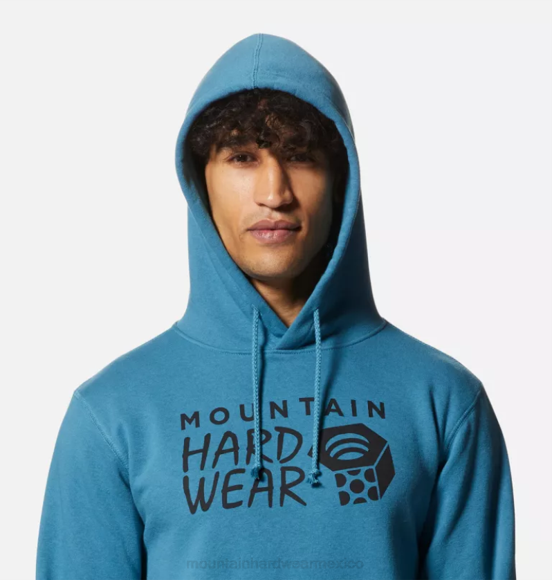 hombres tapas caspio Mountain Hardwear sudadera con capucha y logo mhw 84RX140 - Image 3