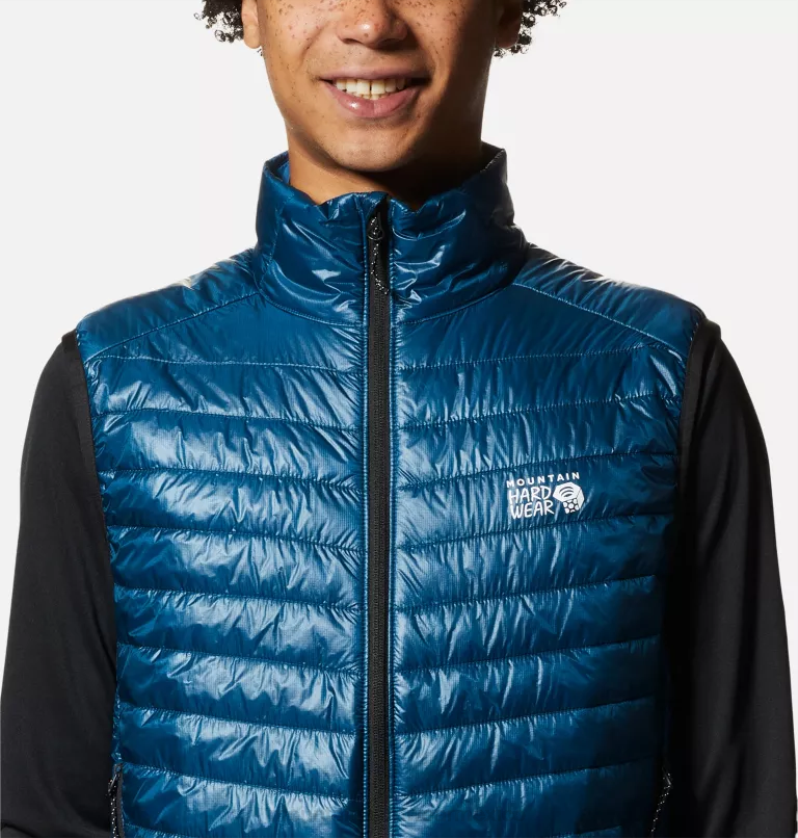 hombres tapas caspio oscuro Mountain Hardwear chaleco de sombra fantasma 84RX310 - Image 4