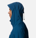 hombres tapas caspio oscuro Mountain Hardwear chaqueta ozónica elástica 84RX249 - Image 6