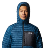hombres tapas caspio oscuro Mountain Hardwear sudadera con capucha alpintur 84RX316 - Image 4