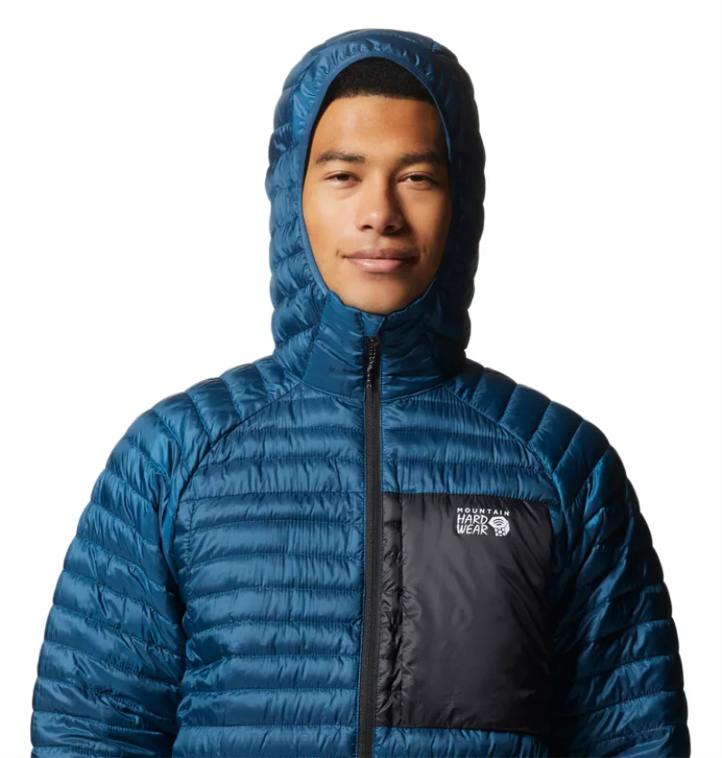 hombres tapas caspio oscuro Mountain Hardwear sudadera con capucha alpintur 84RX316 - Image 4