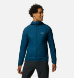 hombres tapas caspio oscuro Mountain Hardwear sudadera con capucha kor airshell 84RX97