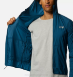 hombres tapas caspio oscuro Mountain Hardwear sudadera con capucha kor airshell 84RX97 - Image 4