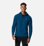 hombres tapas caspio oscuro Mountain Hardwear sudadera con capucha y rejilla cumbre 84RX234 - Image 4