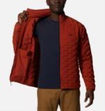 hombres tapas cobre oscuro Mountain Hardwear chaqueta ligera elástica 84RX27 - Image 4