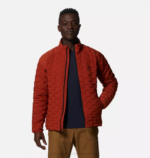 hombres tapas cobre oscuro Mountain Hardwear chaqueta ligera elástica 84RX27 - Image 6