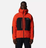hombres tapas estado naranja/negro Mountain Hardwear chaqueta routefinder gore-tex pro 84RX499