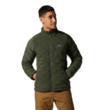 hombres tapas excedente verde Mountain Hardwear chaqueta elástica 84RX24