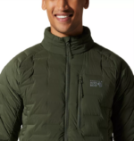 hombres tapas excedente verde Mountain Hardwear chaqueta elástica 84RX24 - Image 4