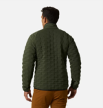hombres tapas excedente verde Mountain Hardwear chaqueta ligera elástica 84RX29 - Image 2