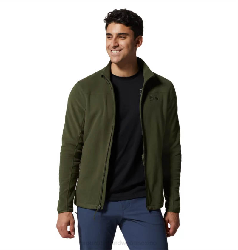 hombres tapas excedente verde Mountain Hardwear chaqueta microchill 2.0 84RX387 - Image 5