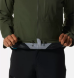 hombres tapas excedente verde Mountain Hardwear chaqueta ozónica elástica 84RX251 - Image 7
