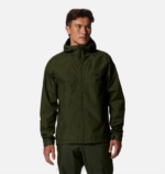 hombres tapas excedente verde Mountain Hardwear exposición/2 chaqueta gore-tex paclite 84RX130