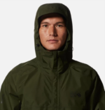 hombres tapas excedente verde Mountain Hardwear exposición/2 chaqueta gore-tex paclite 84RX130 - Image 5