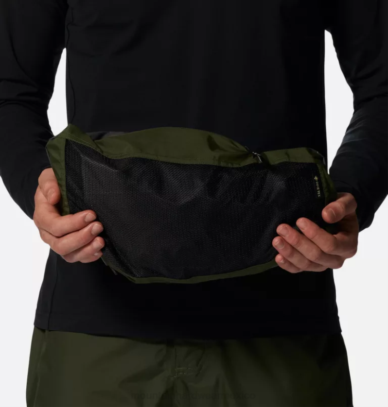 hombres tapas excedente verde Mountain Hardwear exposición/2 chaqueta gore-tex paclite 84RX130 - Image 9