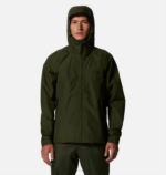 hombres tapas excedente verde Mountain Hardwear exposición/2 chaqueta gore-tex paclite 84RX130 - Image 10