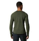 hombres tapas excedente verde Mountain Hardwear manga larga elástica 84RX198 - Image 2
