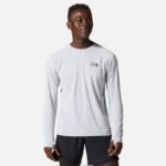 hombres tapas glacial Mountain Hardwear equipo de manga larga del lago del cráter 84RX70