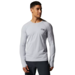 hombres tapas glacial Mountain Hardwear manga larga elástica 84RX197