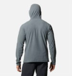 hombres tapas gris aluminio Mountain Hardwear sudadera con capucha y rejilla cumbre 84RX235 - Image 2