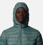 hombres tapas gris tormenta Mountain Hardwear sudadera con capucha glen alpine 84RX380 - Image 3