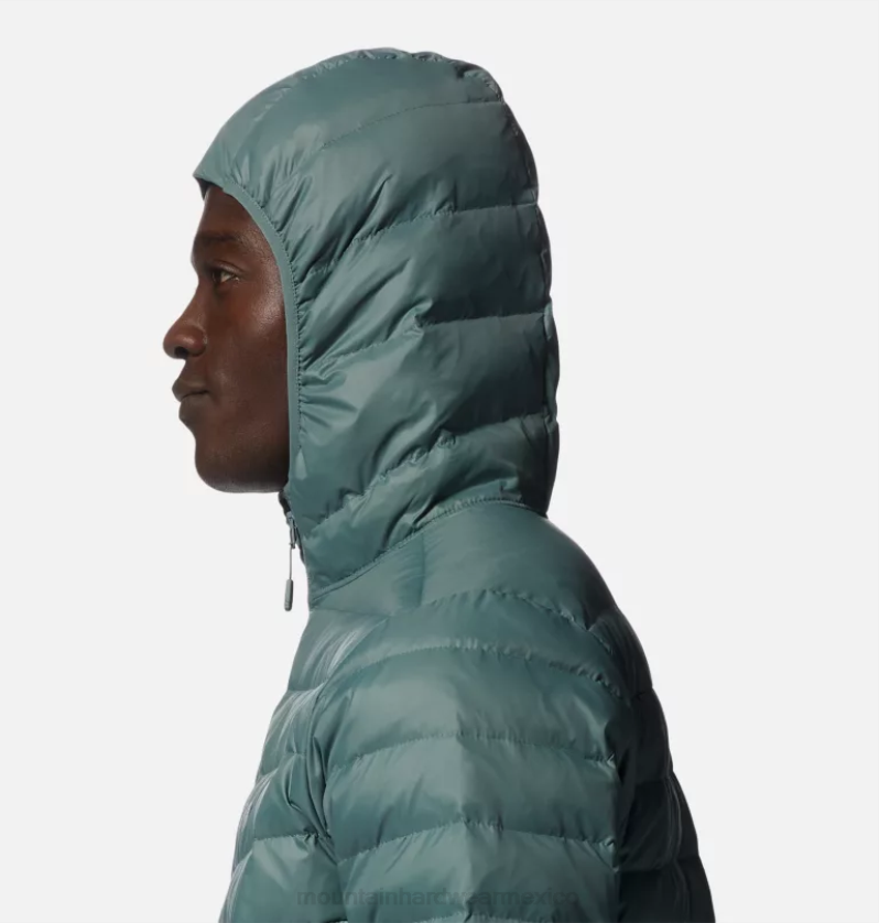 hombres tapas gris tormenta Mountain Hardwear sudadera con capucha glen alpine 84RX380 - Image 4