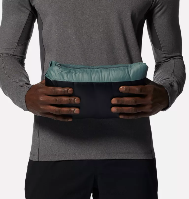 hombres tapas gris tormenta Mountain Hardwear sudadera con capucha glen alpine 84RX380 - Image 8